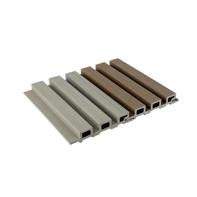 شراء 23x135mm WPC لوحة التغطية الخشب البلاستيك المركب اللوحة المزدوجة البني التصنيع عبر الإنترنت