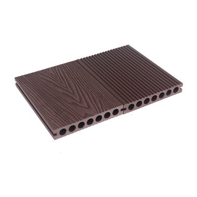 شراء 145x22mm WPC الطوابق الخارجي الداخلي خشب البلاستيك المركب الأرضيات التصنيع عبر الإنترنت
