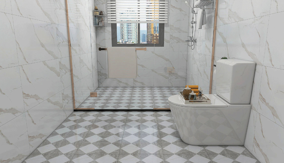 شراء مسطح زجاجي 400×400ملم أرضية بلاط سيراميك روستيكي أرضية بلاط جدار رمادي غير زلق التصنيع عبر الإنترنت