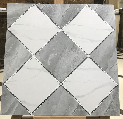 شراء 40x40 سم البلاط السيراميكي الروستيكي للفندق والبلاط الداخلي الرمادي للقاعة المعيشة التصنيع عبر الإنترنت