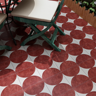 شراء أحمر SGS 200x200mm الجدار المقاوم للاستعمالات الجوفية الطوب الروستي والطوب الأرضي للمطعم وغرفة المعيشة التصنيع عبر الإنترنت