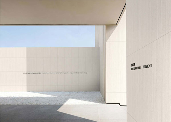 شراء حجر نار 60x120 سم التشطيب المتطابق الحجر البيج الترافرتين خارجية الستار الحائط البورسلين البلاط للشرفة والحديقة التصنيع عبر الإنترنت
