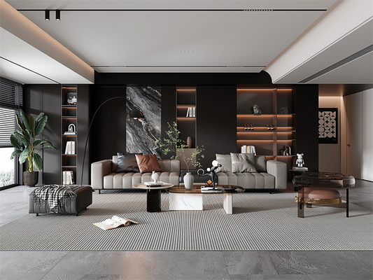 شراء مساحة متينة من الأرضية السوداء للطاولات الحجرية المتصاعدة للمطعم والمطبخ 1420x2700mm التصنيع عبر الإنترنت
