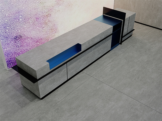 شراء الصديقة للبيئة رمادي متطاطي حجر مشع 1600x3200mm للحمام والمنزل التصنيع عبر الإنترنت