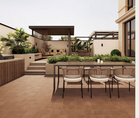 شراء بلاط الأرضيات السيراميكي البني الصديق للبيئة 24x24 الطين AAA الصف التصنيع عبر الإنترنت