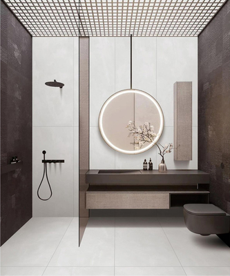 شراء أرضية متينة ريترو 600x1200mm بلاط بورسلين زجاجي ناعم للفنادق والحمامات التصنيع عبر الإنترنت