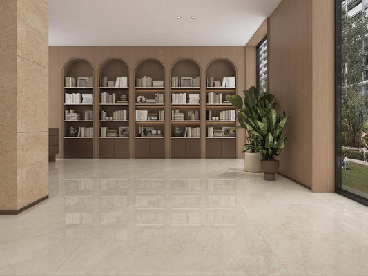شراء بيج مقاومة الحمض 1200x1200mm لا يتلاشى داخل الحائط الزجاجية البورسلين الملمع البلاط للفندق التصنيع عبر الإنترنت
