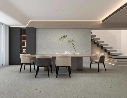 شراء بلاط بورسلين رمادي ناعم مزخرف 1200x1200mm جدار الأرضية الداخلية التصنيع عبر الإنترنت