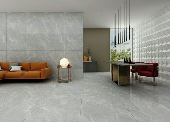شراء نظرة الرخام الرمادي الرائعة 900x1800x9mm W.A 0.5% أرضية خارجية زجاجية بلاط بورسلين مطلي للحمام التصنيع عبر الإنترنت