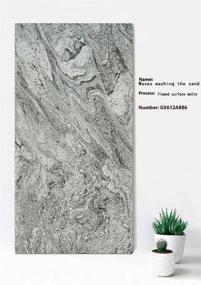 شراء 600x1200mm الشعلة الرمادية المختلطة الطين الستار جدار البلاط التصنيع عبر الإنترنت