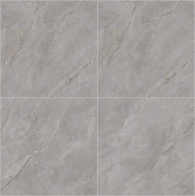 شراء أرضية داخلية رمادية الرخام 1200x1200mm ألواح حجرية مطلية مصقولة للمكتب التصنيع عبر الإنترنت