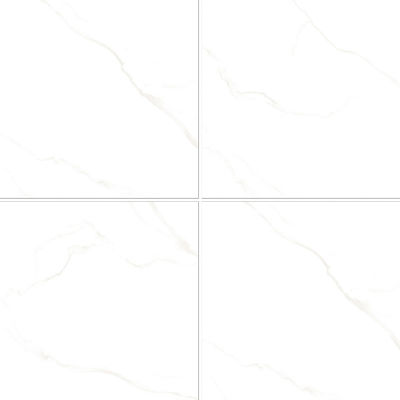 شراء Carrara and Firebrick 1000x1000mm Porcelain Glazed Polished Tiles For Dining Room and Balcony التصنيع عبر الإنترنت