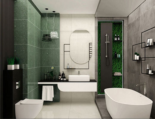 شراء 600x600ملم البطيخ الأخضر البورسلين اللامع أرضية البلاط التصنيع عبر الإنترنت