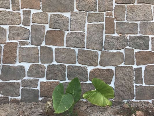 شراء الطوب الحجري المزروع 14 ملم للجدران الخارجية والداخلية التصنيع عبر الإنترنت