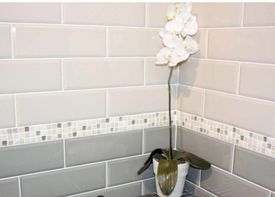 شراء 75×300ملم بلاط الجدار السيراميكي غير زلق لامع حديث التصنيع عبر الإنترنت