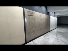 البورسلين الرمادي الملمع البلاط الزجاجي 900x1800x9mm للمطبخ والمشروع