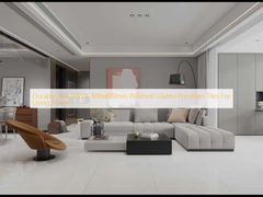 معدل الدوامة: 0.05% 800×800ملم بلاط البورسلين المرصع الملمع لغرفة المعيشة