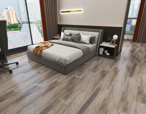 بلاط الخشب البورسلين المقاوم للزحف 200x1000mm Matt Finish Indoor Outdoor