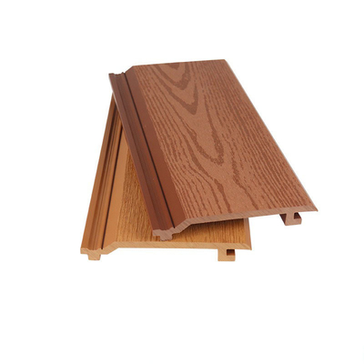 المائية WPC خارج لوحة الحائط 145x20.5mm الخشب البلاستيك المركب لوحة مسطحة للزخرفة