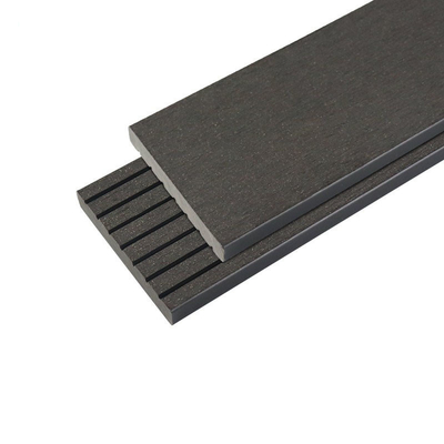 الخشب البلاستيك المركب الجدار الخارجي لوحة الجدار لبناء الهندسة WPC داخل اللوح 71x21mm Grey Plank