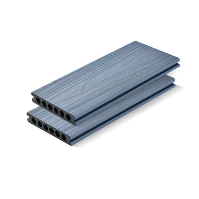 138x23mm WPC Decking Boards Gray Co - أرضيات خارجية من الخشب والبلاستيك والبلاستيك المبثوق