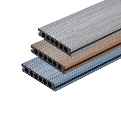 ألواح الطابق WPC 140x23mm مواد الأرضيات الخارجي المقاومة للماء