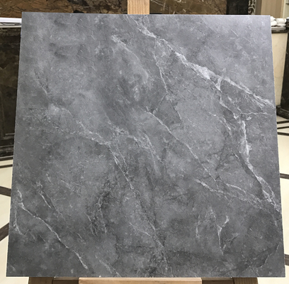 المقاومة للاستعمال 400x400mm أرضية داخلية الرخام تبدو البلاط السيراميكي الريفية و وجه الطفل البلاط الحائط الرمادي للزخرفة والمشروع