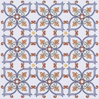 البيضاء والحمراء المقاومة للنزلق 20x20 سم الجدران الفلوت السيراميكي للطبخ والبلاط الأرضي المقاوم للشرفة
