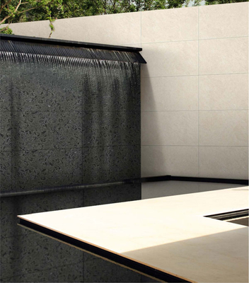 أسود 600x1200mm نصف مطليقة النهاية مات ستارة الحائط البورسلين البلاط للشرفة والمشروع