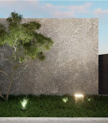 بلاط حجري خارجي من الطين الأصفر الفاتح 600x1200 مم سطح رخامي