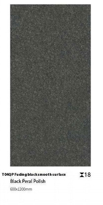 أسود 1200x600x18mm سطح ناعم كامل الجسم أرضية أرضية أرضية أرضية حول حمام السباحة