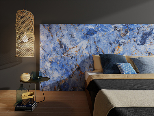 لوح حجر مُلبّد مصقول 1600x3200 مم درجة AAA