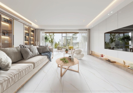 أرضية داخلية مقاومة للخدوش البلاط المنسوج و 600x1200mm وجه الطفل البورسلين الزجاجي البلاط للديكور و مركز التسوق