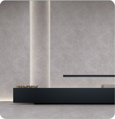 الدرجة AAA المقاومة للبقع ومضادة للبكتيريا الرمادي الخزف الخزف 750x1500mm لغرفة المعيشة والحمام