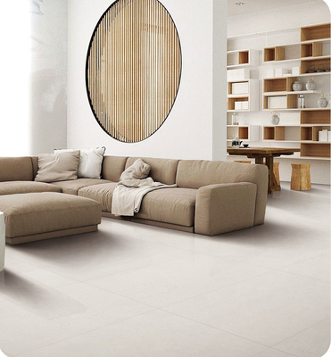 غير زلق البيج 800x800mm ديكور الأرضيات الداخلية البورسلين الناعم الزجاجي البلاط من المطبخ