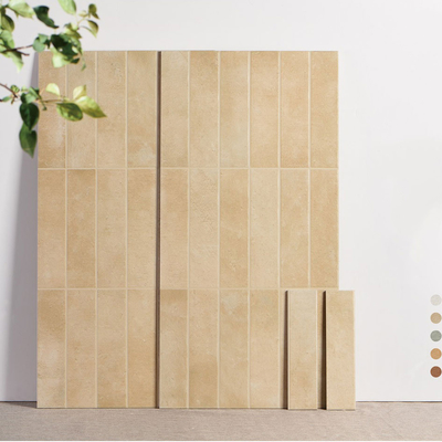 أصفر فاتح 40x80 سم وجه الطفل البورسلين الزخرفي أجزاء الحائط لغرفة النوم ومركز التسوق