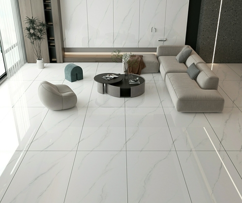 W.A 0.5% أرضية خارجية بلاط خلفي للمكتب 900x1800x9mm والبلاط البورسليني الملمع الحديث SGS للديكور والمطعم