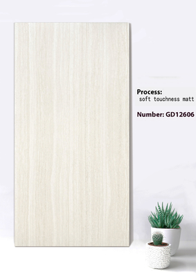البيج الرمادي 600x1200mm اللحظة الناعمة مات خارجية بلاط الحجر