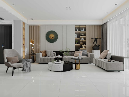 أسطوانات الأرضية البورسلينية الزجاجية الملمعة 800x800 مم