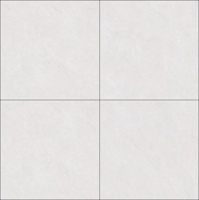 لا يتلاشى الرخام الرمادي الخفيف 800x800mm بلاط البورسلين الزجاجي الملمع للفنادق والمكاتب مقاومة للارتداء