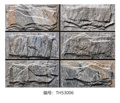 بلاط حائط خارجي 0.98 سم ، بلاط سيراميك من الحجر الطبيعي بريميرا 150 × 300 مم