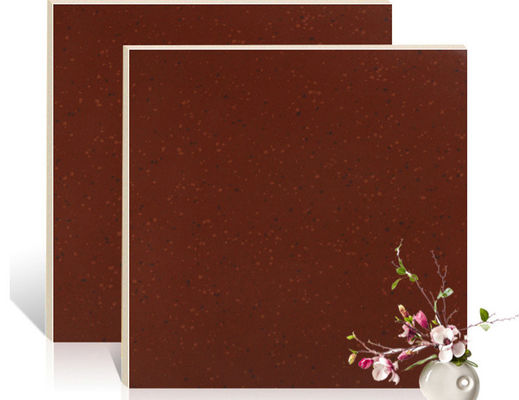 800x800mm 100m2 بلاط بورسلين مصقول الهند الصف الأحمر النقي AAA 9.5mm
