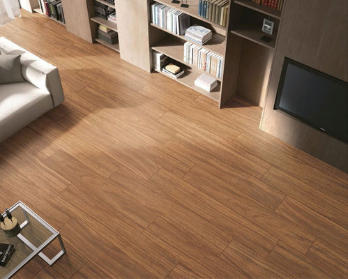 PRIMERA 60 سم عرض بلاط بورسلين خشبي بني للأرضيات 150x900mm