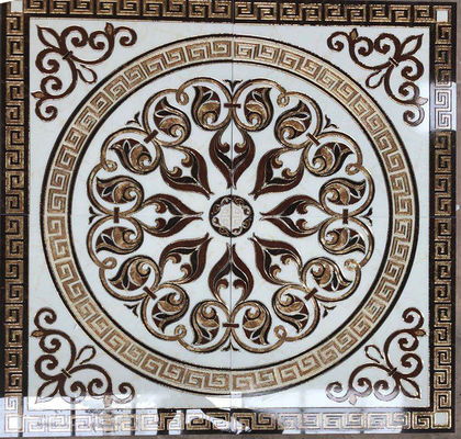 ISO13006 120x120cm الكريستال المصقول بلاط السجاد غرفة المعيشة 9.5mm