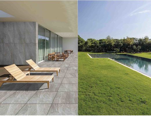 2 سم سميكة سكيدبروف مبنى سكني معاصر في الهواء الطلق الخزف 300x600mm