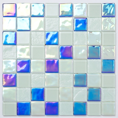 ماء حمام السباحة بلاط الموزاييك 303x303mm للإدارة