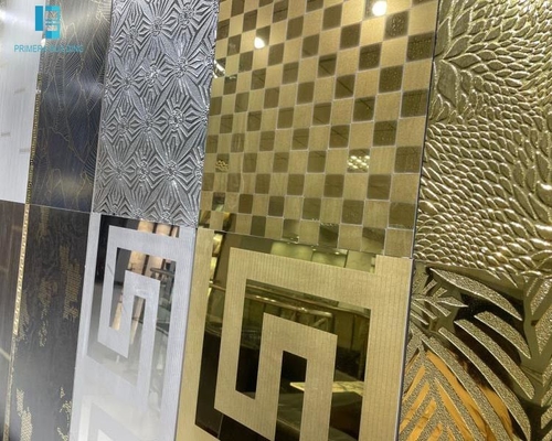 600x600mm لون الذهب بلاط الأرضيات غرفة المعيشة بلاط البورسلين جدار وادي