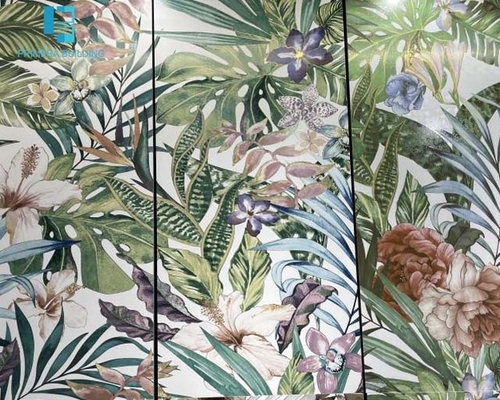 60x120cm زهرة الذهب اللون بلاط الأرضيات غرفة نوم تزيين الخزف البلاط